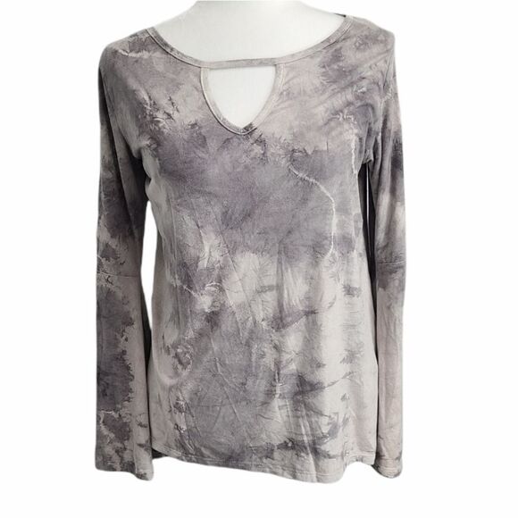 Ppla Bell Sleeve Tie Dye Blouse Size Large - Picture 5 of 7